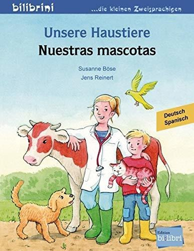 Libro Infantil Bilingüe Alemán-español  Unsere Haustiere 