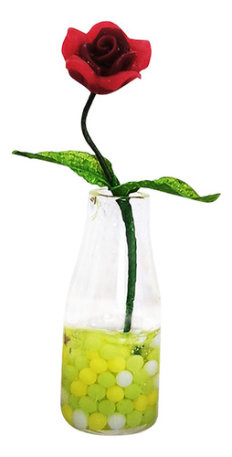 2 Florero Y Jarrón De Casas Pequeñas, Micropaisaje,