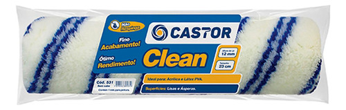 Rolo Castor La Clean N/respingo 23cm 531 S/c