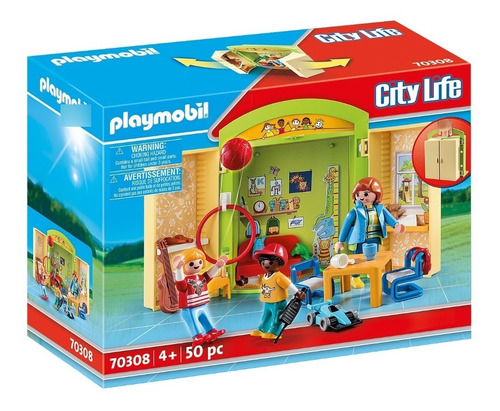 Playmobil Linea Play Box - Cofre De Guarderia - 70308