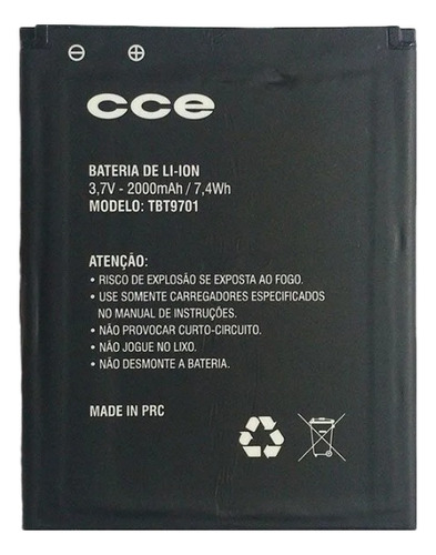 Flex Carga Bateria Cce Tbt9701 Para Sk504 Bace001 