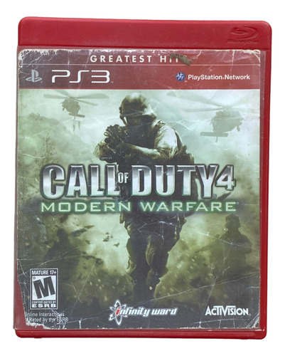 Call Of Duty 4: Modern Warfare - Ps3 Físico (Usado)