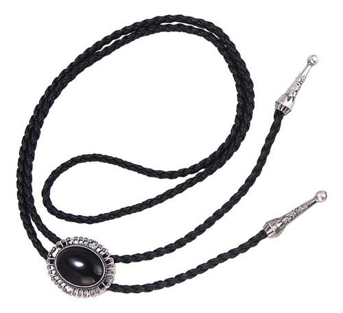 D Rodeo Dance Bolo Ties Western Cowboy Tie Black