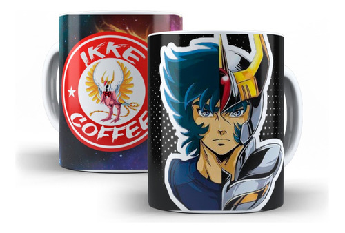 Mugs Fenix Caballeros Zodiaco Pocillo