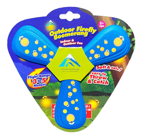 Blue Outdoor Firefly Boomerang Espuma Rigida Para Di