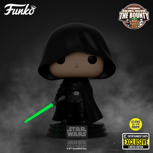 Imagem 2 de 3 de Boneco Funko Pop Star Wars Luke Skywalker #501