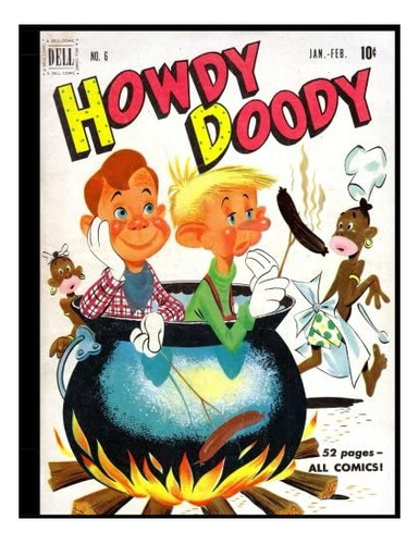 Libro: Howdy Doody #6: Golden Age Humor Comic 1951