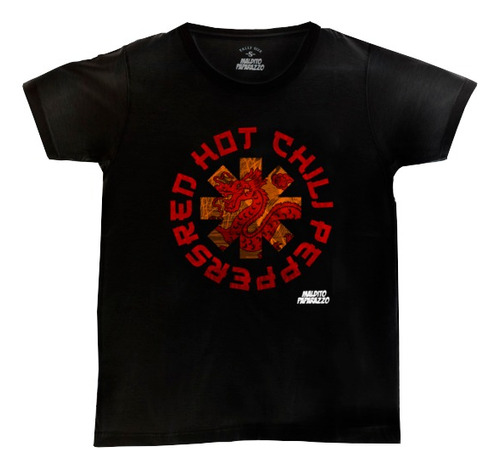 Red Hot Chili Peppers Logo Japón  - Remera 100% Algodón 