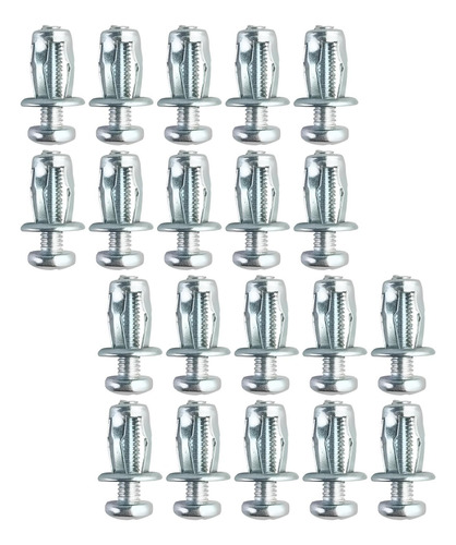 Paquete De 3, 2 A 6 Unidades, 20 Piezas, Tuercas Para 3 Unid