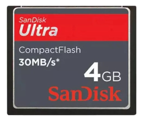 Memoria Sandisk 4gb Compact Flash