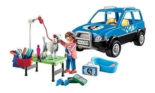 Playmobil City Life Coche Lavanderia Perros 9278