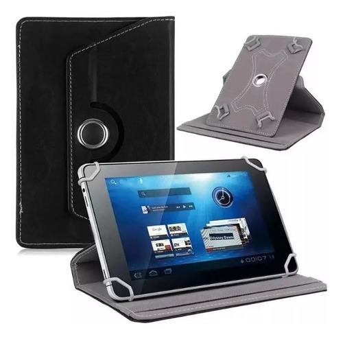 Funda Universal Para Tablet 10 Pulgadas Con Mica De Cristal