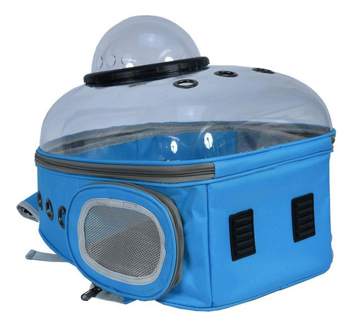 Bolsa Mochila Pet Joy Com Visor Poliéster Santino
