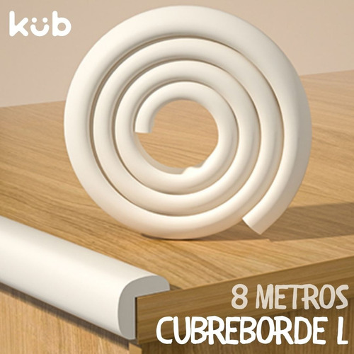 Cubreborde Bebes Seguridad Grueso 4m Protector Antigolpes