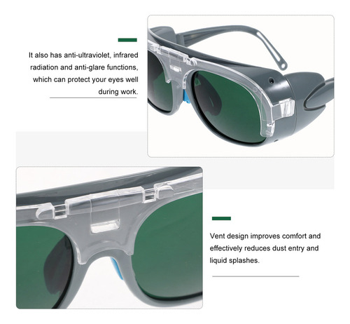 2 Pcs Lentes Multiusos Para Soldar Multiusos, Automáticas