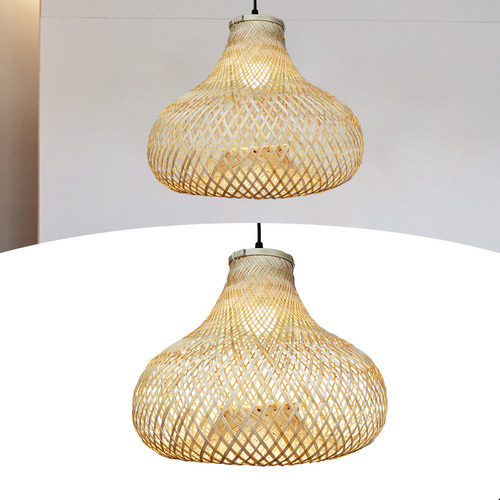 Lustre Pendente Rústico Madeira Mesa Sala Praia Lâmpada Led 127/220V Porto Rico Casa Attract 4x4sc