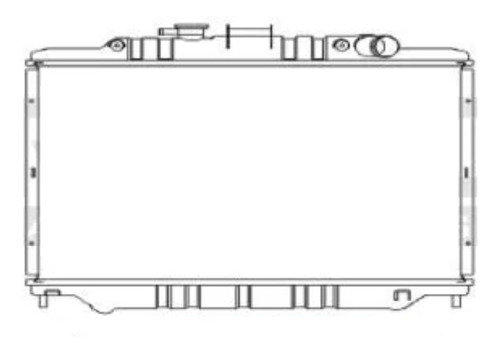 Radiador Nissan Urvan 2002-2003-2004 L4 2.0/2.8 Lts Estandar