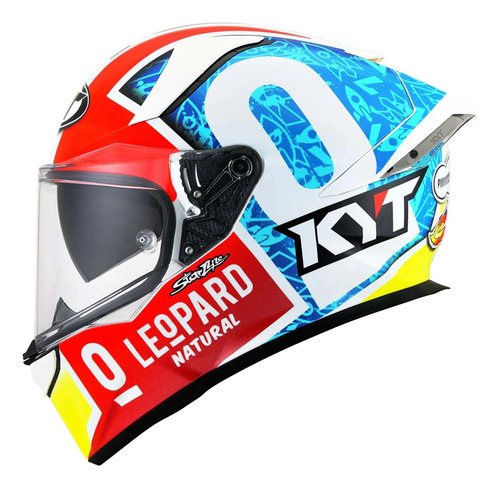 Capacete Kyt R2r Piloto Max Foggia Misano Oculos Solar Novo