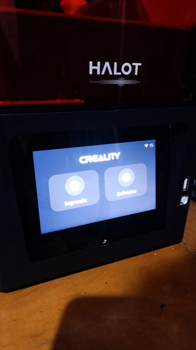 Impressora 3d Resina Creality Halot One Upgrades + Resina Vermelho (Usado)