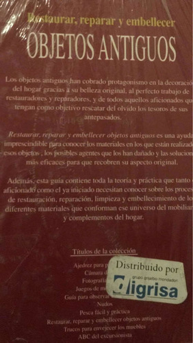 Restaurar, Reparar Y Embellecerobjetos Antiguos (Usado)