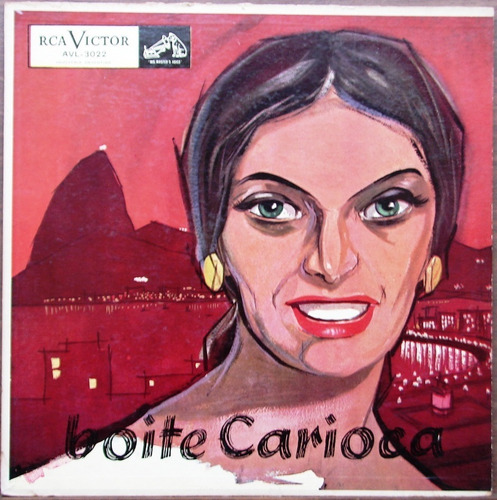 Fafa Lemos - Boite Carioca - Lp Vinilo Año 1955 Brasil