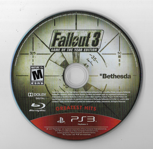 Fallout 3 Game Of The Year Edition Ps3 Usado (Usado)