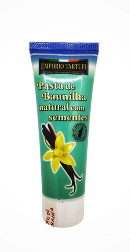 Pasta De Baunilha Natural Com Sementes 40g
