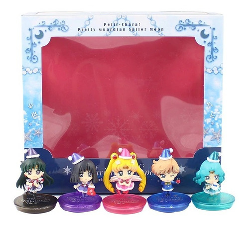 Sailor Moon Figuras Sailor Scouts Version Navidad