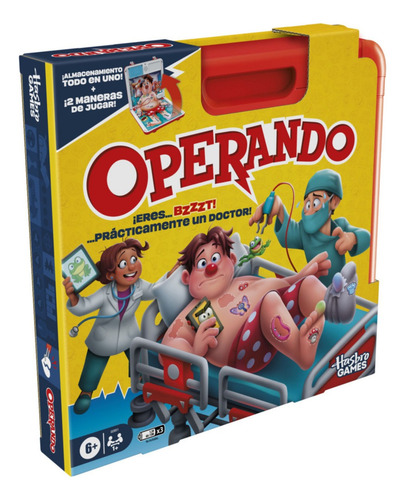 Juego De Mesa Electrónico Operando Hasbro