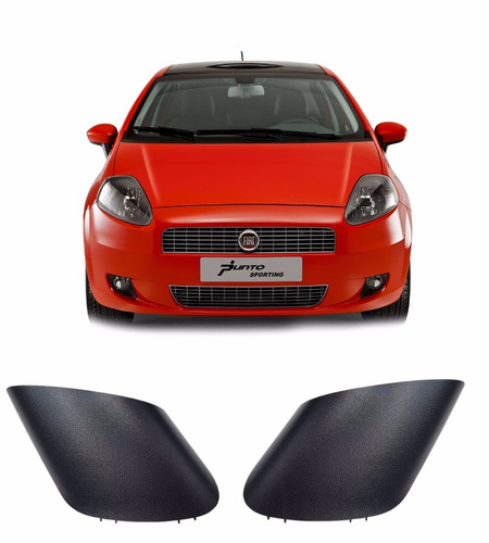 Par Acabamento Retrovisor Original Fiat Punto T-jet 2014 Nf