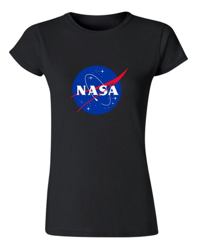 Playera Deportiva Mujer Nasa Logo