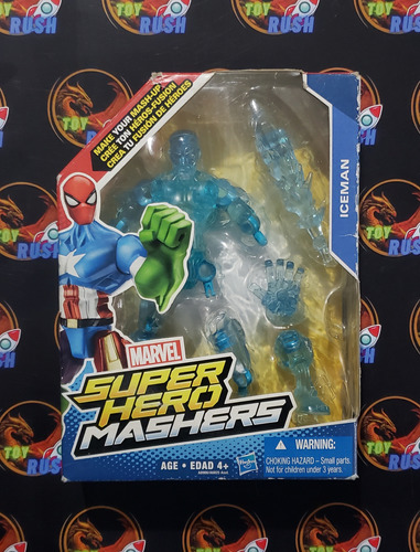 Oferta Figura Super Hero Mashers De Iceman !!