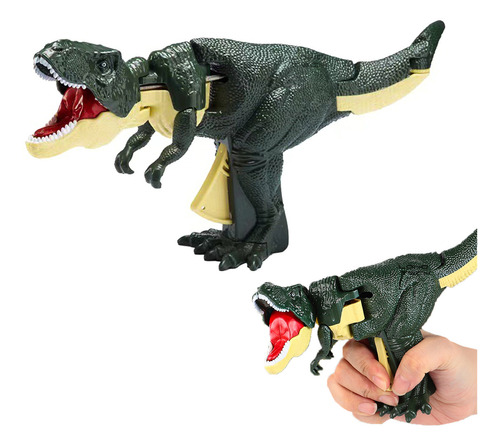 Broma Juguetes De Dinosaurios Trigger T-rex Efecto De Sonido Color Verde