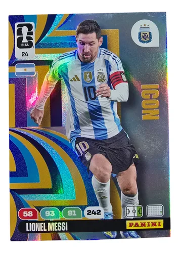 Carta Lionel Messi - Icon Copa Mundial Usa/mex 2026 Panini | MercadoLibre