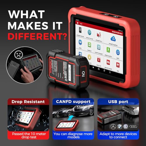 Launch X431 Pros V+ 5.0 Escáner Bidireccional Con Conector