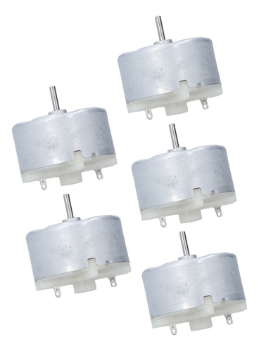 Motor De Engranajes Pequeño, 5 Piezas, Cepillo De Corriente