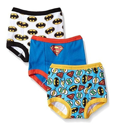 Dc Comics Boys Toddler Superman, Batman Y Más Pantalones De