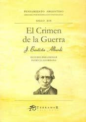 Crimen De La Guerra El Terramar - Alberdi Juan B. - #l