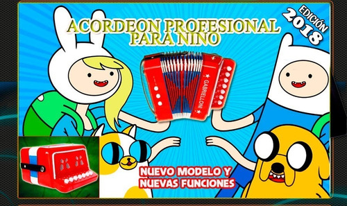 Acordeon Profesional Para Todas Las Edades Resistente Genial