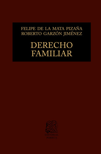 Derecho Familiar Editorial Porrúa