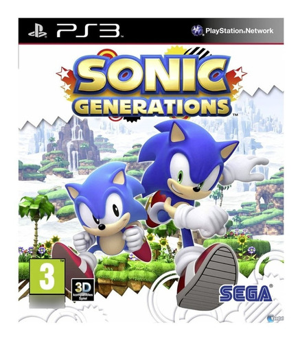 Sonic Generations Ps3 Juego Original Playstation 3