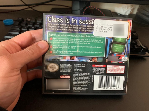 Are You Smarter Than A 5th Grader? Nintendo Ds (Usado)