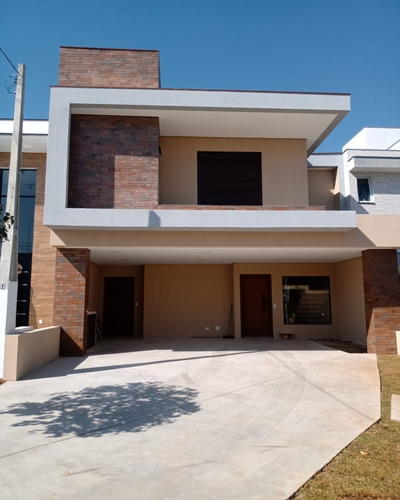 Imagem 1 de 25 de Casa 209m² 3 Suítes 1 Master Com Closet Área Gourmet Condomínio Terras De São Francisco Sorocaba Sp - Ca00947 - 69828751