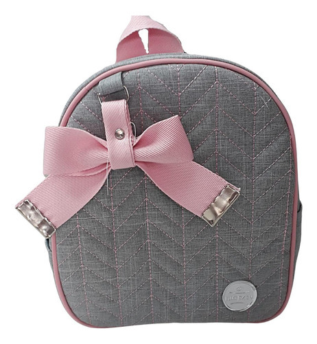 Kit de bolsa de maternidad de color gris o cuadrado con mochila EB
