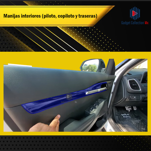 Gadget Collection Mx GC-PTPUKSSX24 Película Protectora Kit Ppf Compatible A Kia Seltos SX 2024 Color Transparente