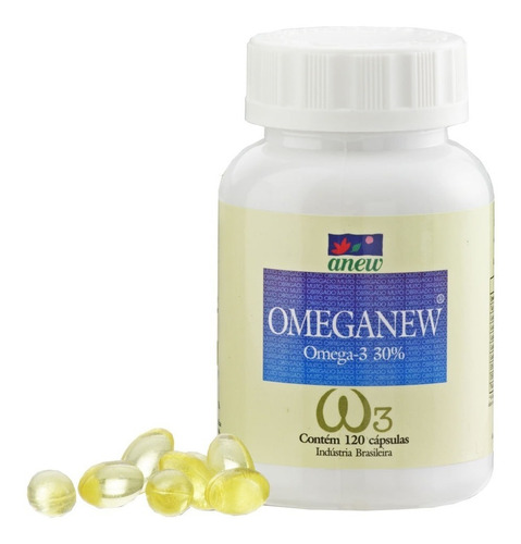Ômega 3 - Anew - Omeganew(500mg) 120 Cápsulas