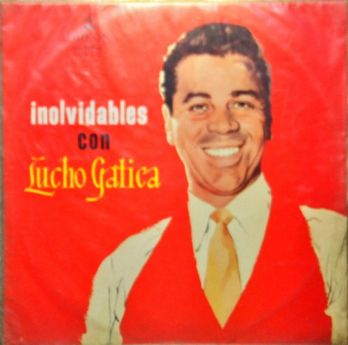 Lucho Gatica Lp Inolvidables Con Lucho Gatica Odeon 2992