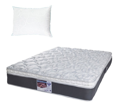 Colchón Queen Size Spring Air Marte + 2 Almohadas 