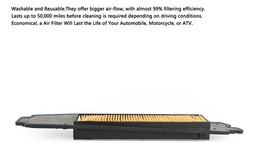 Filtro De Ar Para Sym Gts125 06-08 Gts200 09-11 Gts250 06-11