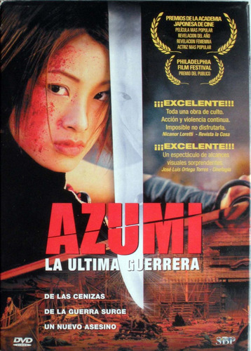 Dvd - Azumi - La Ultima Guerrera - Box Original